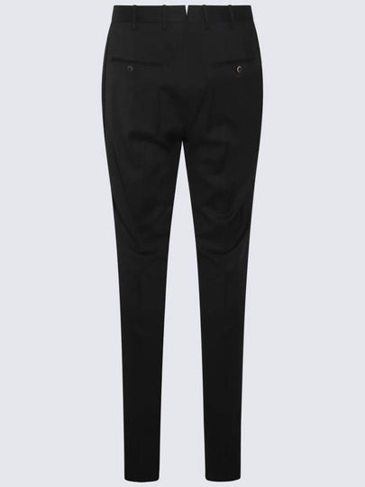 Pt Torino Black Wool Pants - PT TORINO - BALAAN 2