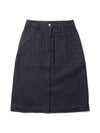 Anita A-Line Skirt Navy - A.P.C. - BALAAN 1