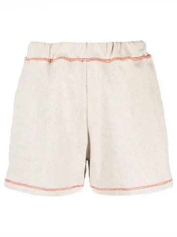 Contrast stitch detail shorts 270795 - BASERANGE - BALAAN 1