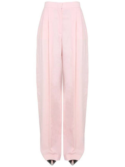 Pintuck Wool Pants Pink - ALEXANDER MCQUEEN - BALAAN 2