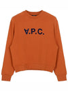 Elisa Logo Print Sweatshirt Brick Red - A.P.C. - BALAAN 2