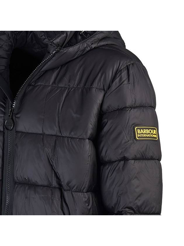 International Legacy Hood Padded Black - BARBOUR - BALAAN 6