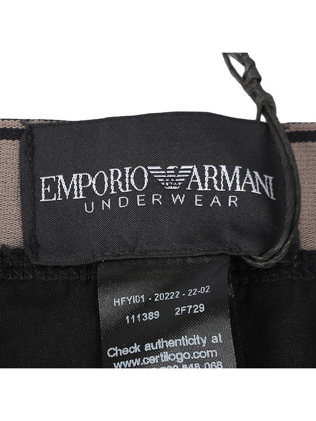 Men's Logo Band Briefs Black - EMPORIO ARMANI - BALAAN 10