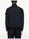 Garment Dyed Crinkle Reps R-Nylon Jacket Blue - STONE ISLAND - BALAAN 4