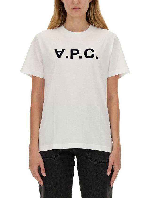 Standard Grand VPC Short Sleeve T-Shirt White - A.P.C. - BALAAN 2