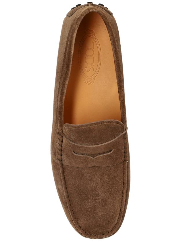 Tod’s Suede Moccasins, Men's, Brown - TOD'S - BALAAN 6