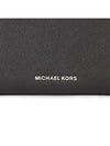 Logo Leather Half Wallet Black - MICHAEL KORS - BALAAN 9