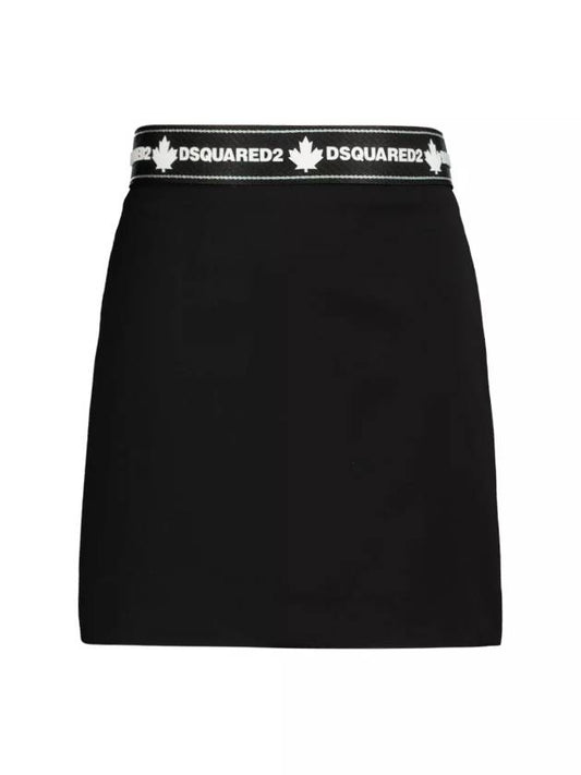 banded logo skirt - DSQUARED2 - BALAAN 1