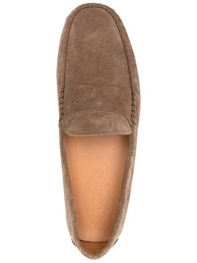 Tod'S Rubber Suede Loafer Shoes - TOD'S - BALAAN 4