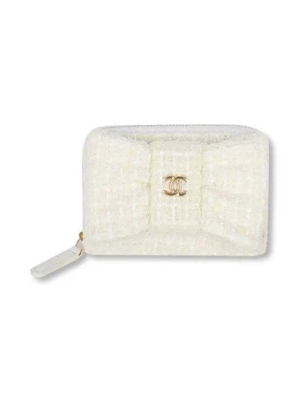 VIP Tweed Ribbon Mini Wallet - CHANEL - BALAAN 1