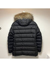 Cluny Hooded Fur Padding Black - MONCLER - BALAAN 4