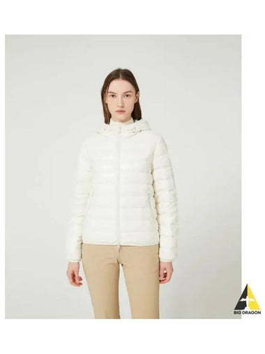 Points 5 Aten W Light Cream Women s Down Jacket - DUVETICA - BALAAN 1