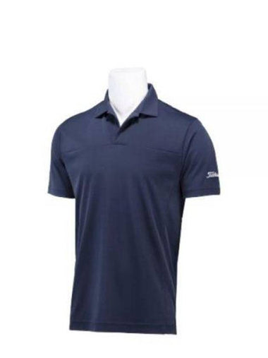 Short Sleeve T Shirt TLPMS114JNV Navy - TITLEIST - BALAAN 1