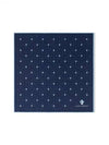 Monogram Small Vivienne Pocket Square Navy - LOUIS VUITTON - BALAAN 2