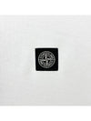 Logo Patch Short Sleeves T-Shirt White - STONE ISLAND - BALAAN 4