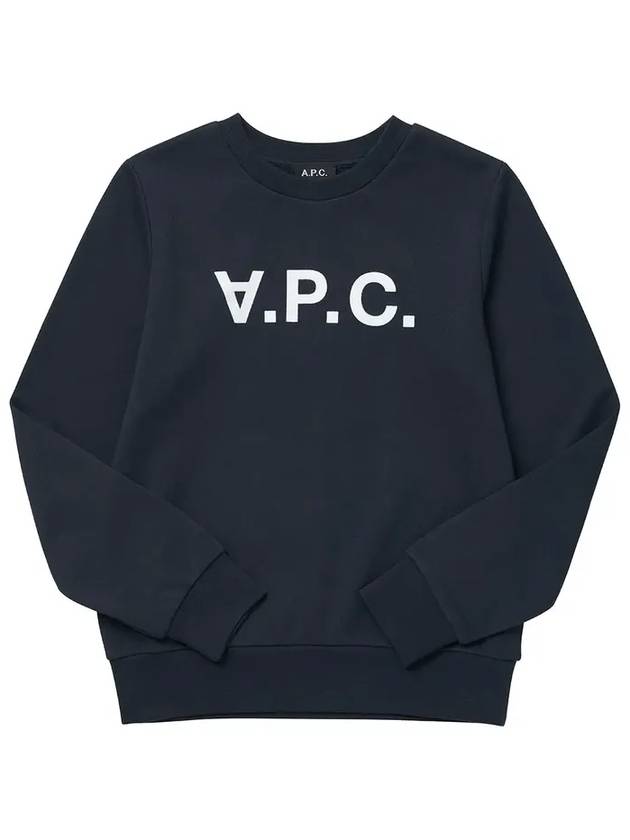 VPC Logo Sweatshirt Navy - A.P.C. - BALAAN 5