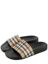 Check FURLEY Slippers Beige - BURBERRY - BALAAN 2