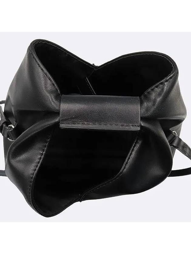 Maison Margiela S54WD0106 Black Color Leather Japanese Tote Bag Shoulder Strap 2WAY - MAISON MARGIELA - BALAAN 6