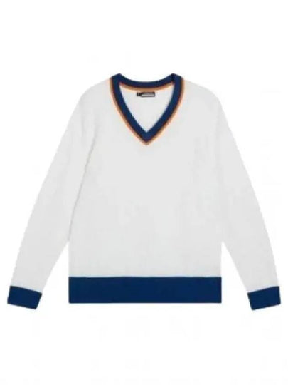 Men's Finely Knit Top White - J.LINDEBERG - BALAAN 2