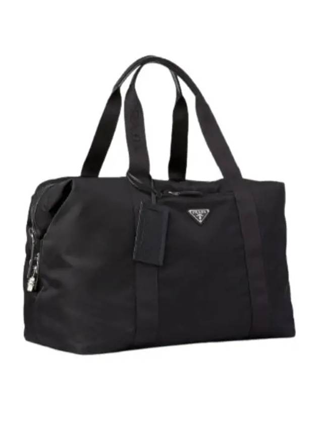 Re-Nylon Saffiano Duffel Bag Black - PRADA - BALAAN 3