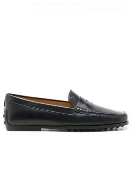 City Gomino Leather Driving Shoes Blue - TOD'S - BALAAN 2