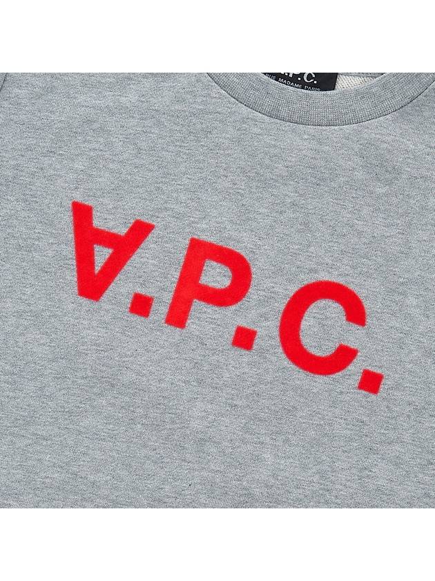 VPC Neon Sweatshirt Grey - A.P.C. - BALAAN 7