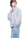 Women s SCWJ LG seersucker collar windbreaker jumper light gray - CHANCE'S NOI - BALAAN 8