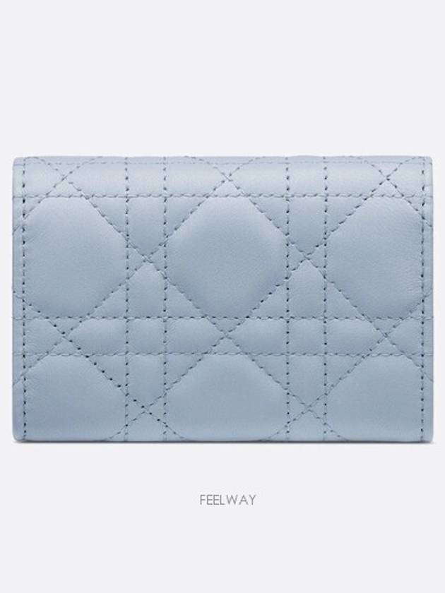 My Dior Glycine Wallet Two Tone Pale Blue Powder - DIOR - BALAAN 5