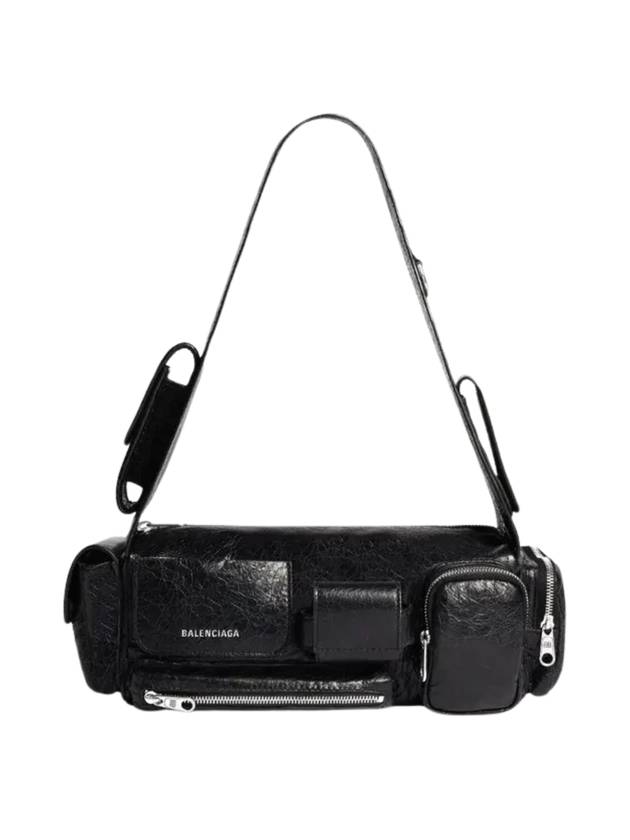 Superbusy XS Sling Shoulder Bag Black - BALENCIAGA - BALAAN 1