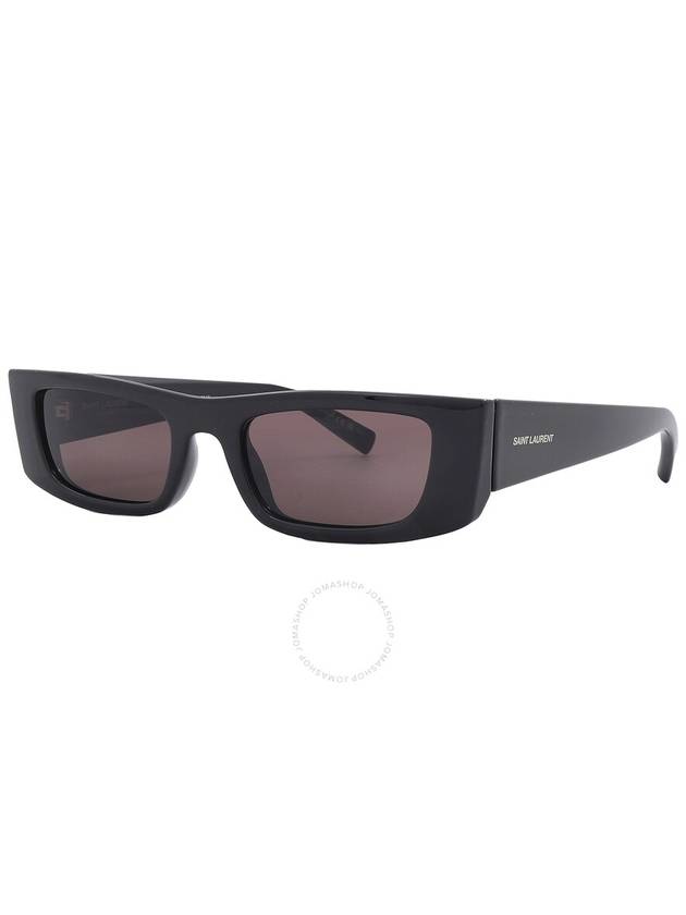 Saint Laurent Black Rectangular Unisex Sunglasses SL 553S 001 52 - SAINT LAURENT - BALAAN 3