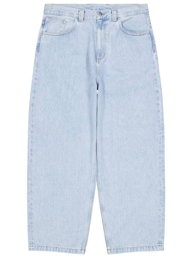 Brandon Bleached Straight Jeans Blue - CARHARTT WIP - BALAAN 2