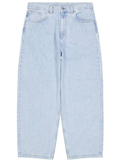 Brandon Bleached Straight Jeans Blue - CARHARTT WIP - BALAAN 2