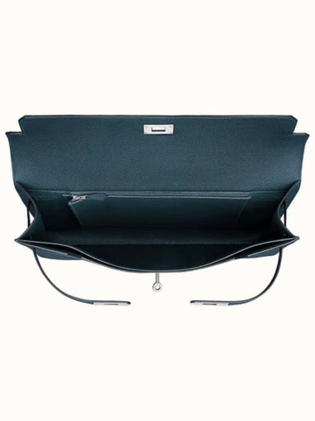 Kelly Depeches 36 Briefcase Navy - HERMES - BALAAN 3