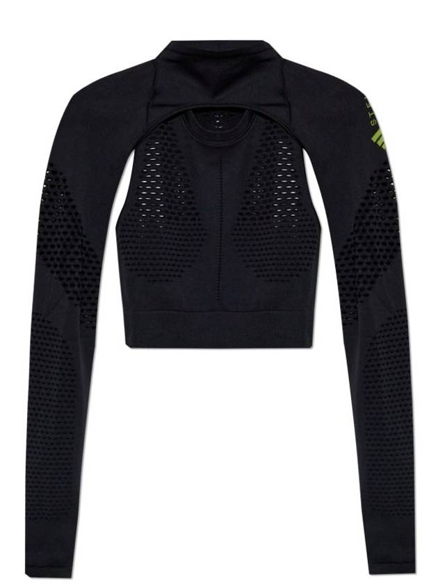 Stella McCartney TrueStrength Yoga Long Sleeve T Shirt Black - ADIDAS - BALAAN 2