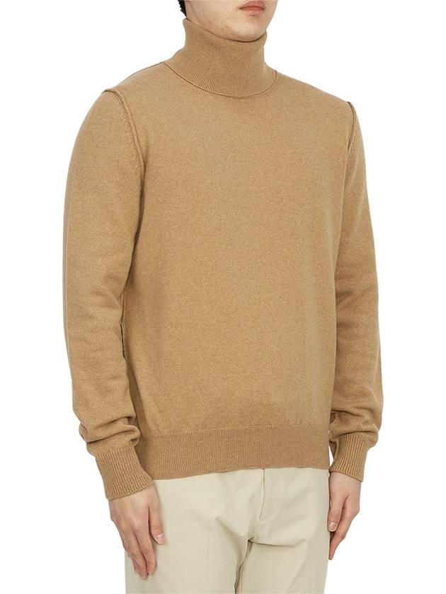 Cashmere Turtleneck Beige - MAISON MARGIELA - BALAAN 4