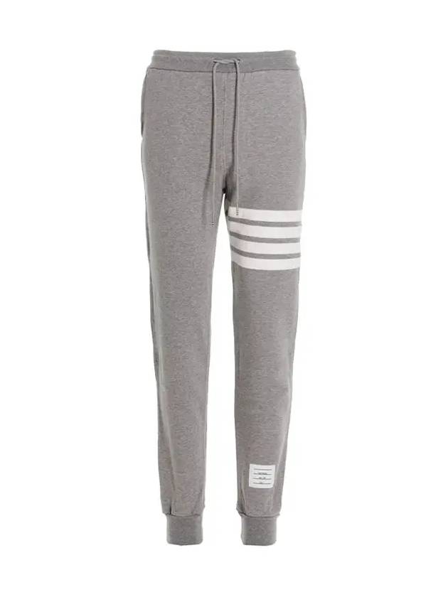 Men's Classic Loopback Engineered 4-Bar Sweatpants Light Grey - THOM BROWNE - BALAAN 3