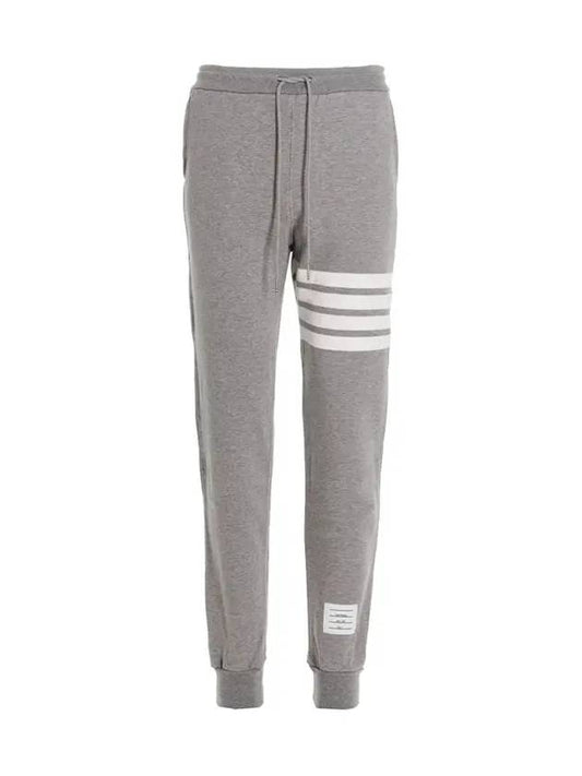 Men's Classic Loopback Engineered 4-Bar Sweatpants Light Grey - THOM BROWNE - BALAAN 2