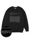 Social Stance Gray Overfit Sweatshirt Black - MONSTER REPUBLIC - BALAAN 3