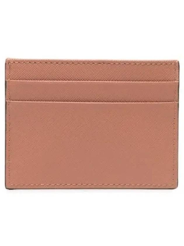 Saffiano Color Block Card Wallet Red - MARNI - BALAAN 4