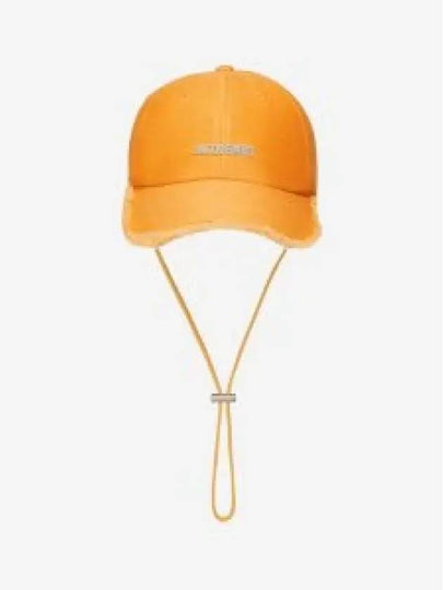 La Casquette Artichaut Cotton Ball Cap Yellow - JACQUEMUS - BALAAN 2