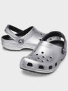 Classic Clog Sandals Silver - CROCS - BALAAN 3