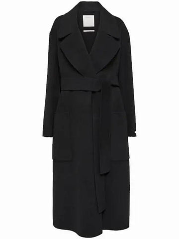 Sportmax Veleno Coat Black VELENO 2320160439 013 - MAX MARA - BALAAN 1