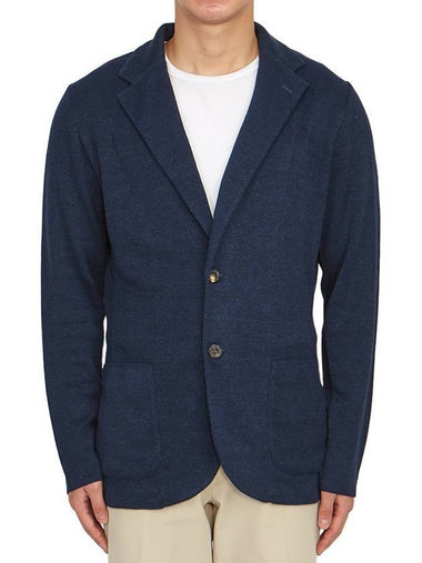 Men's Cardigan Navy - RVR LARDINI - BALAAN 1