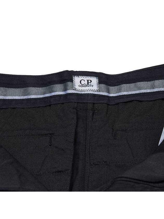 Men's Cargo Straight Pants Black - CP COMPANY - BALAAN 10