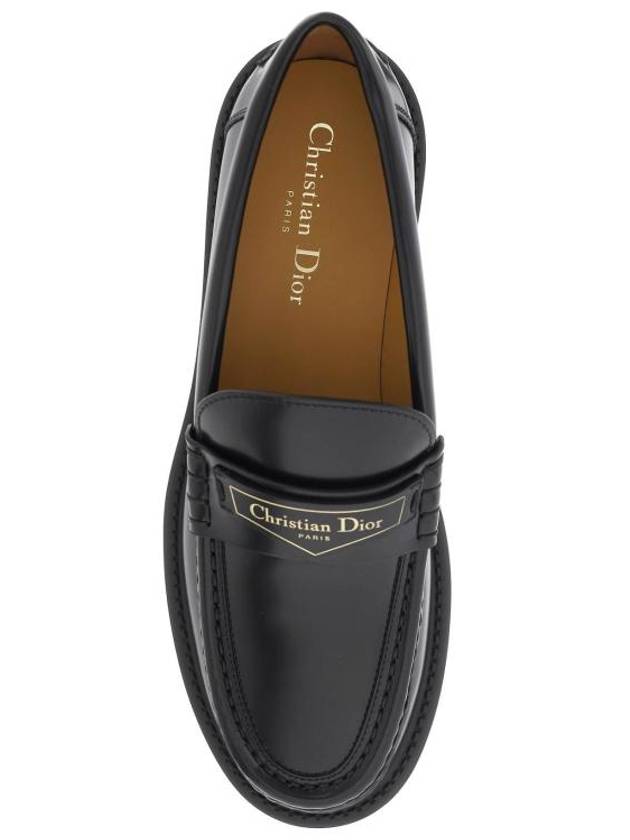 Boy Platform Loafer Black Brushed - DIOR - BALAAN 3