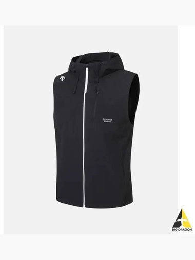 ICEMOTION Lightweight Hooded Woven Vest Black SP321TVE71 - DESCENTE - BALAAN 1