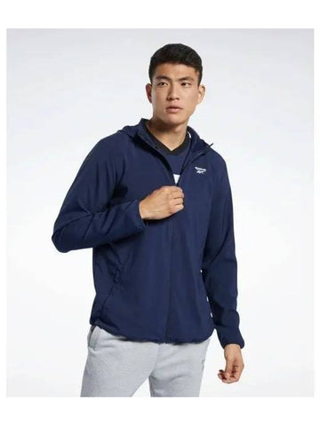 Training Essential Windbreaker Navy - REEBOK - BALAAN 1