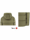 Alpine Down Polyamide Padding Khaki - TEN C - BALAAN 7