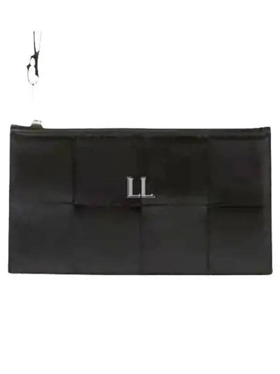 Intrecciato Strap Long Wallet Black - BOTTEGA VENETA - BALAAN 2