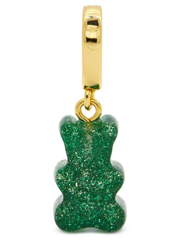 Nostalgia Bear PAVE GOLD GREEN HAZE Pendant - CRYSTAL HAZE - BALAAN 4